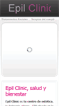 Mobile Screenshot of epilclinic.com